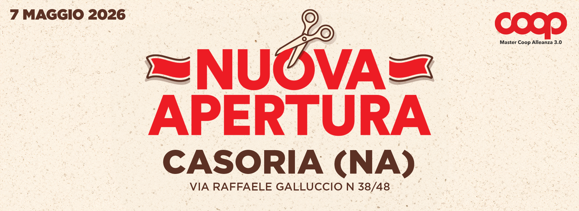 NUOVA APERTURA A PALMA CAMPANIA